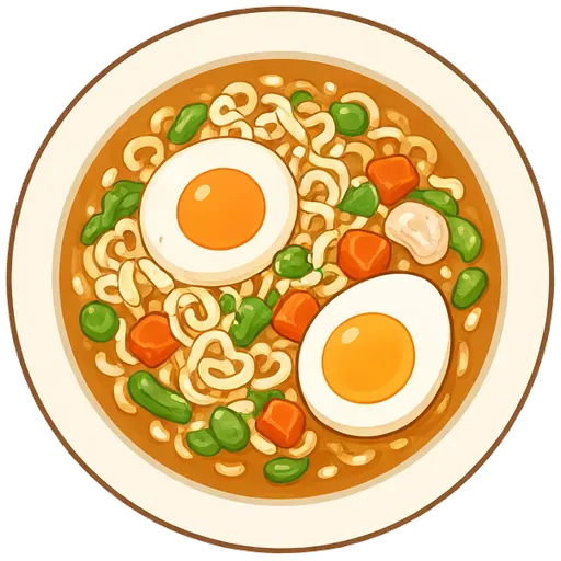 Better instant ramen with a soft egg