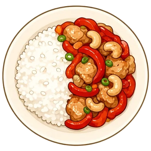Cashew chicken stir-fry