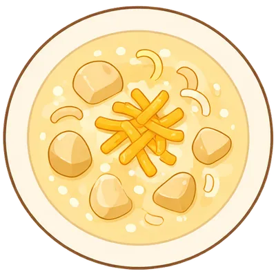 Creamy cheddar potato soup