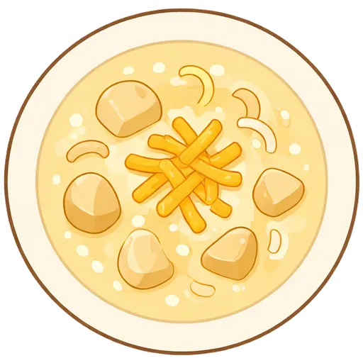 Creamy cheddar potato soup