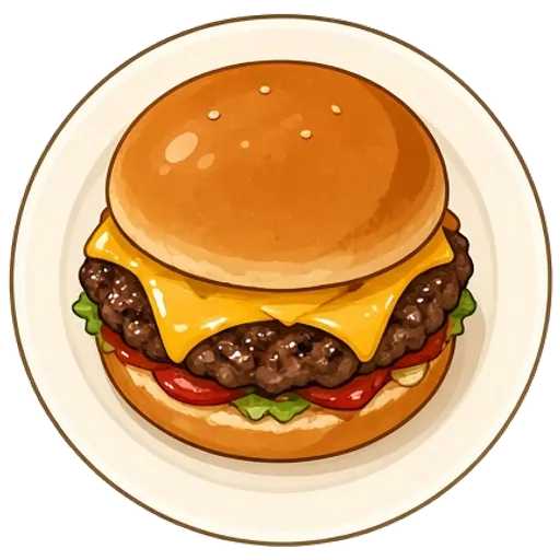 Cheddar smash burgers