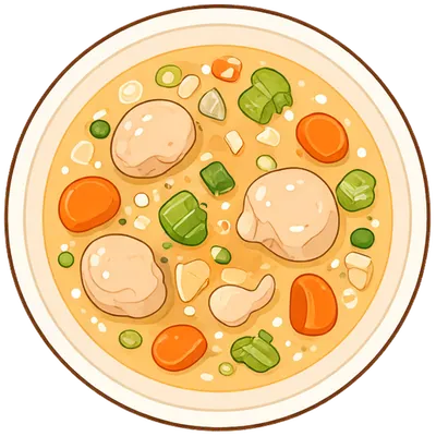 Chicken and rice soup