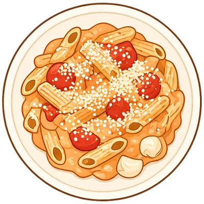 Creamy tomato penne