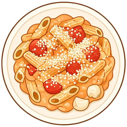 Creamy tomato penne