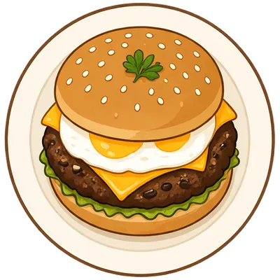 Crispy black bean burgers