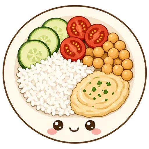 Crispy chickpea rice bowls