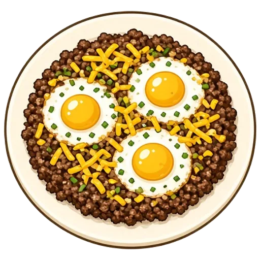 Ground beef and egg skillet
