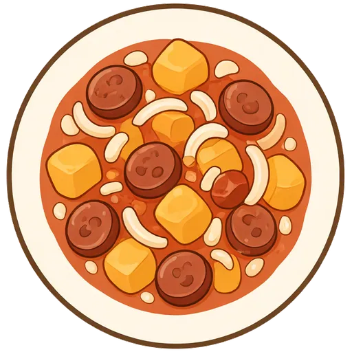 Hungarian paprika potato stew