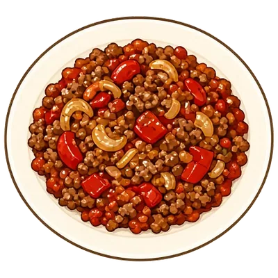 Hearty no-bean beef chili