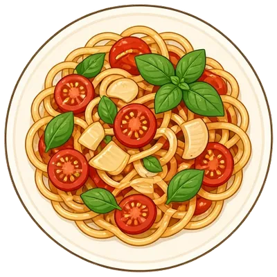 One-pot tomato basil pasta