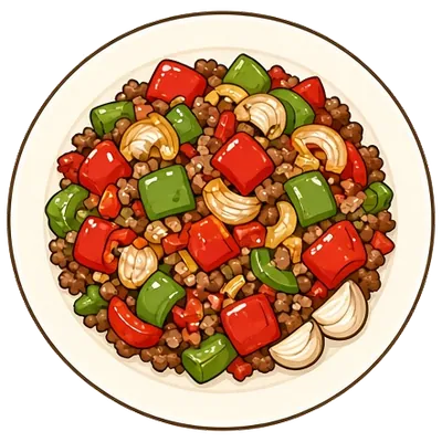 Stuffed pepper skillet