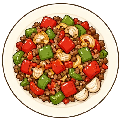 Stuffed pepper skillet