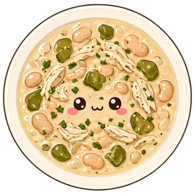 White chicken chili